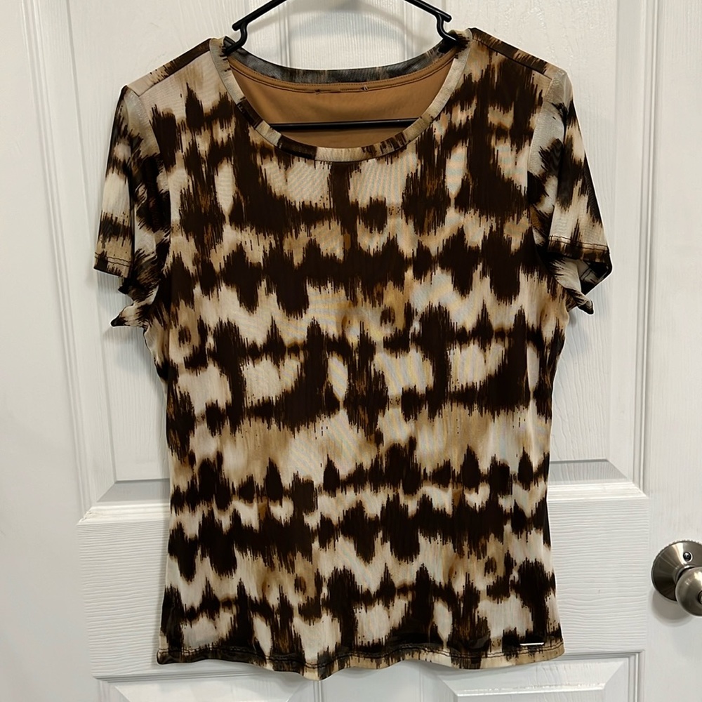 Calvin Klein Mesh Blouse